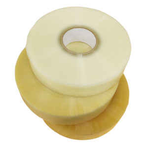 Rolls of adhesive tape for tape heads and case sealing
